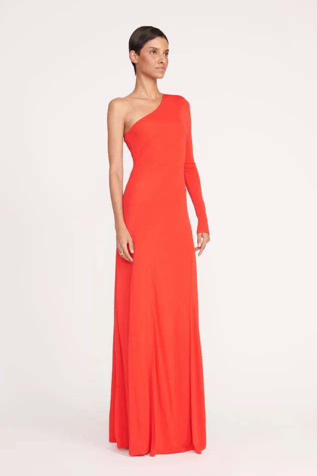 Women STAUD SERENA DRESS RED ROSE STAUD Dresses Women STAUD SERENA DRESS RED ROSE STAUD Dresses