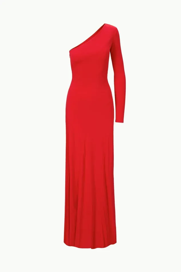 Women STAUD SERENA DRESS RED ROSE STAUD Dresses Women STAUD SERENA DRESS RED ROSE STAUD Dresses