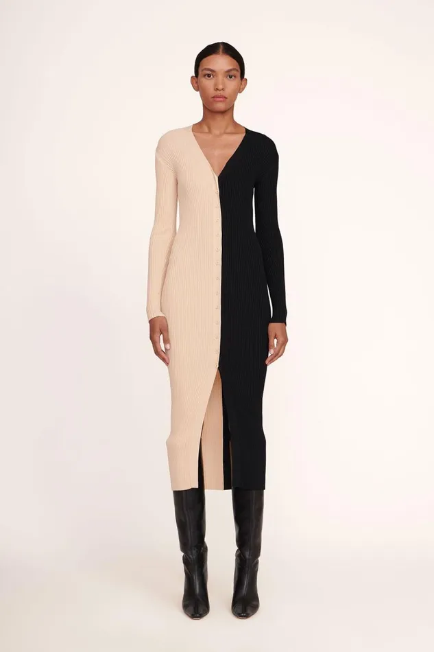 Women STAUD SHOKO SWEATER BUFF BLACK STAUD Dresses