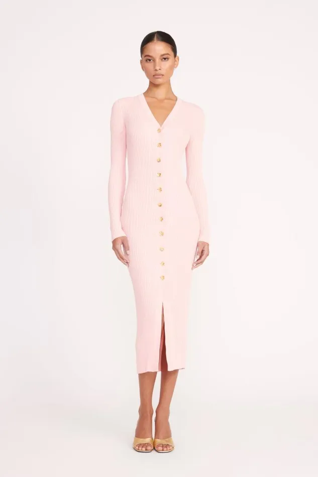 Women STAUD SHOKO SWEATER CHERRY BLOSSOM STAUD Dresses