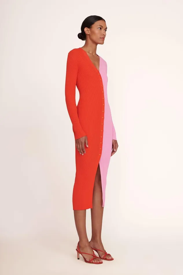 Women STAUD SHOKO SWEATER POPPY ROSEBUD STAUD Dresses Women STAUD SHOKO SWEATER POPPY ROSEBUD STAUD Dresses