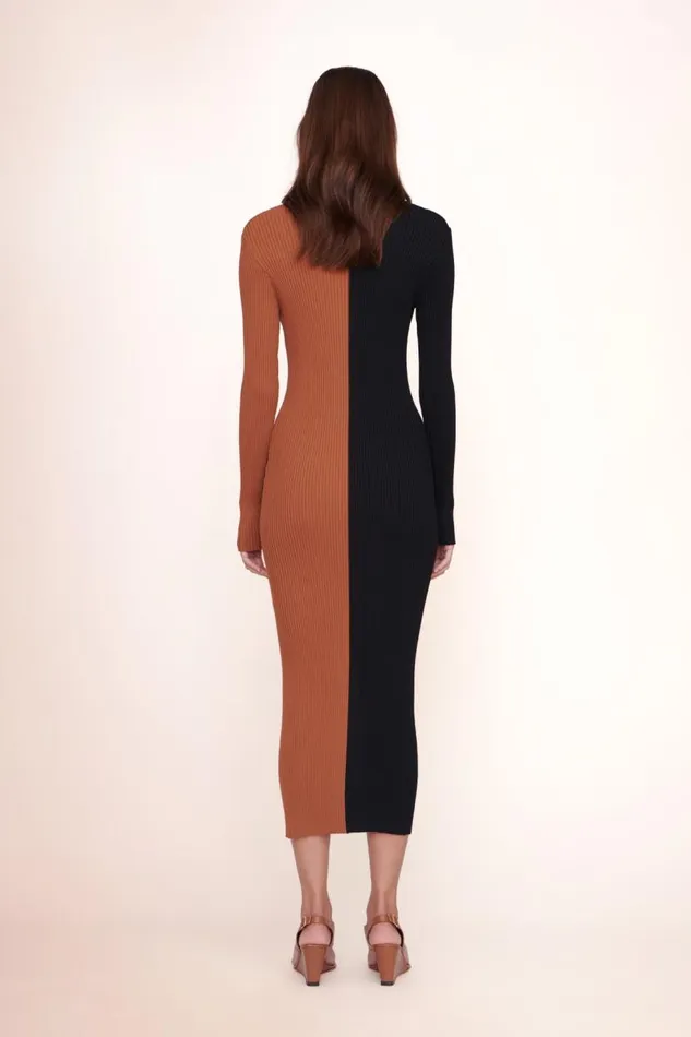 Women STAUD SHOKO SWEATER TAN BLACK STAUD Dresses Women STAUD SHOKO SWEATER TAN BLACK STAUD Dresses