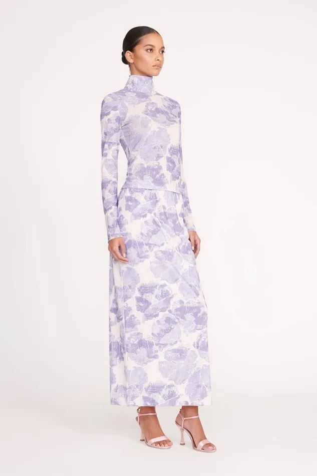 Women STAUD TREY SKIRT ANTIQUE PRESSED FLOWERS STAUD Skirts Women STAUD TREY SKIRT ANTIQUE PRESSED FLOWERS STAUD Skirts