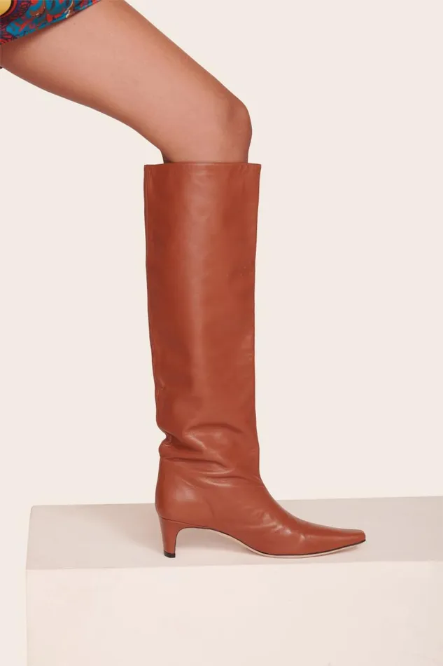 Women STAUD WALLY BOOT TAN STAUD Boots Women STAUD WALLY BOOT TAN STAUD Boots