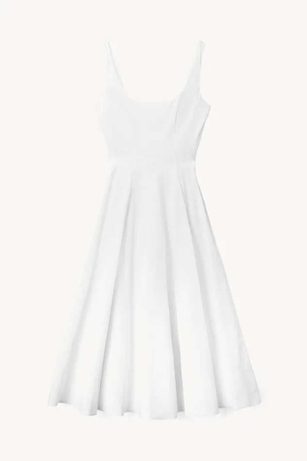 Women STAUD WELLS DRESS WHITE STAUD Dresses Women STAUD WELLS DRESS WHITE STAUD Dresses