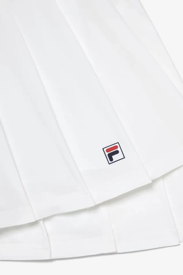 Women Tennis Essentials Woven Pleated Skort 100 White Fila Tennis Women Tennis Essentials Woven Pleated Skort 100 White Fila Tennis