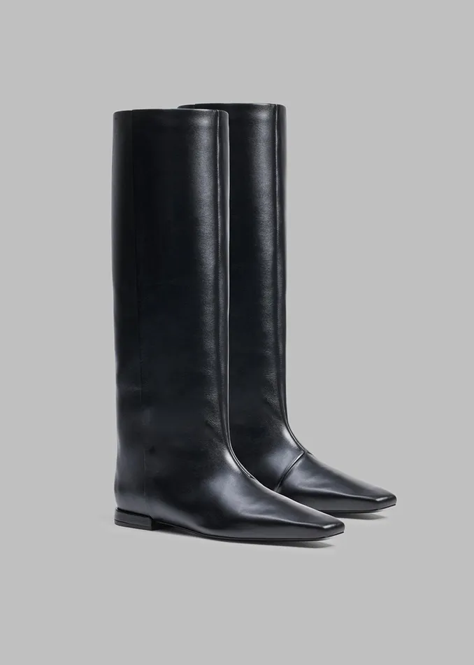 Women The Frankie Shop Loulou Studio Lirone High Boots 8211 Black