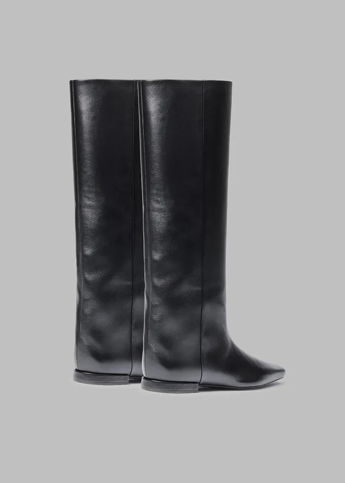 Women The Frankie Shop Loulou Studio Lirone High Boots 8211 Black