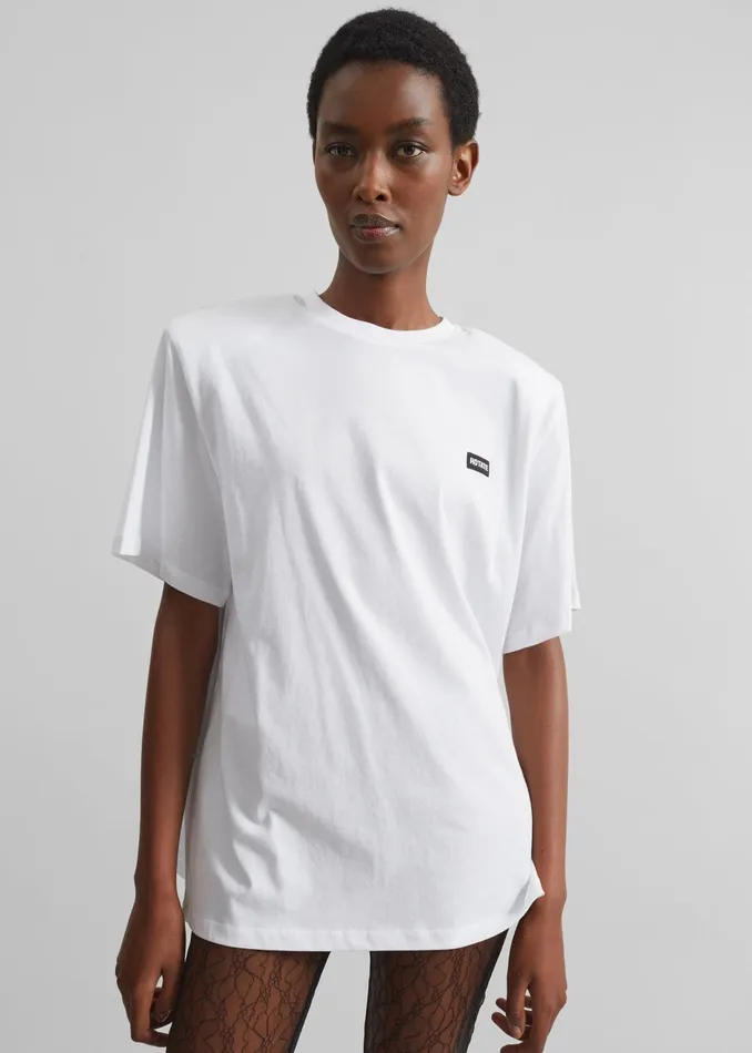 Women Tops The Frankie Shop Rotate Oversized TShirt 8211 Bright White