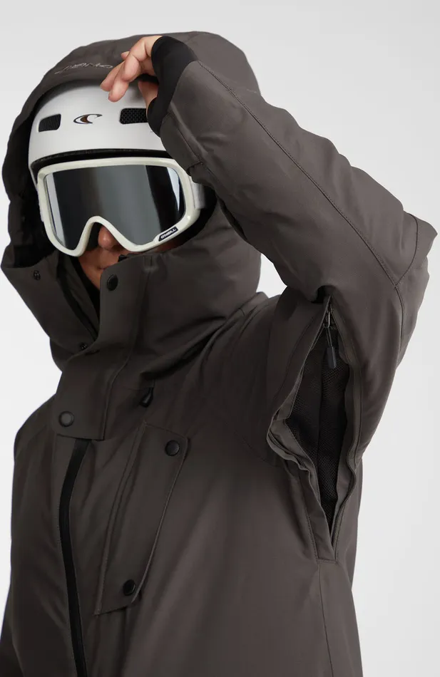 Women Total Disorder Snow Jacket Grey O039Neill Ski Jackets Women Total Disorder Snow Jacket Grey O039Neill Ski Jackets