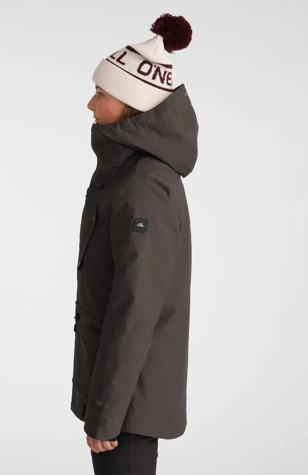Women Total Disorder Snow Jacket Grey O039Neill Ski Jackets Women Total Disorder Snow Jacket Grey O039Neill Ski Jackets