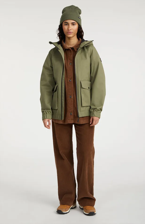 Women TRVLR Series Ecto Shell Jacket Green O039Neill Jackets Women TRVLR Series Ecto Shell Jacket Green O039Neill Jackets