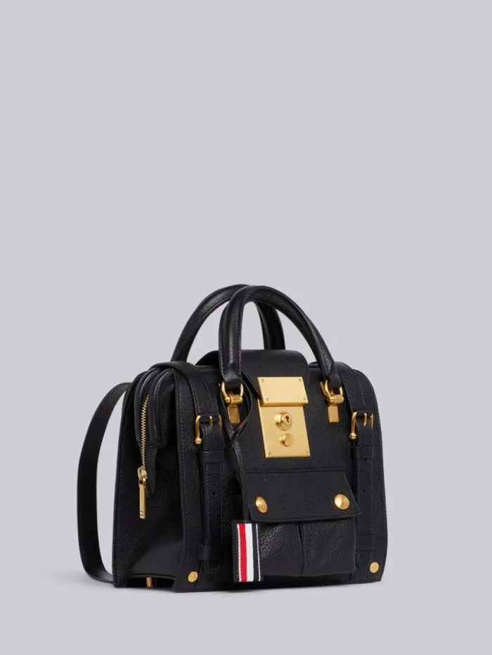 Women Ziptop Mrs Thom Mini Backpack Black Thom Browne Backpacks and Bumbags Women Ziptop Mrs Thom Mini Backpack Black Thom Browne Backpacks and Bumbags