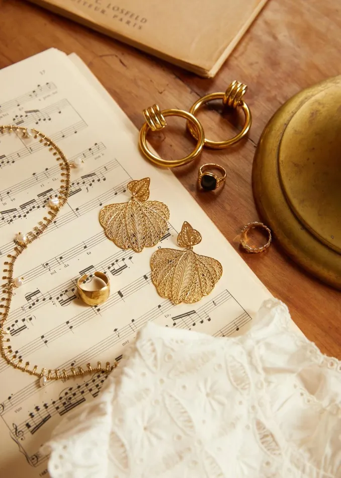 Womens Carmen Earrings Golden Szane Earrings