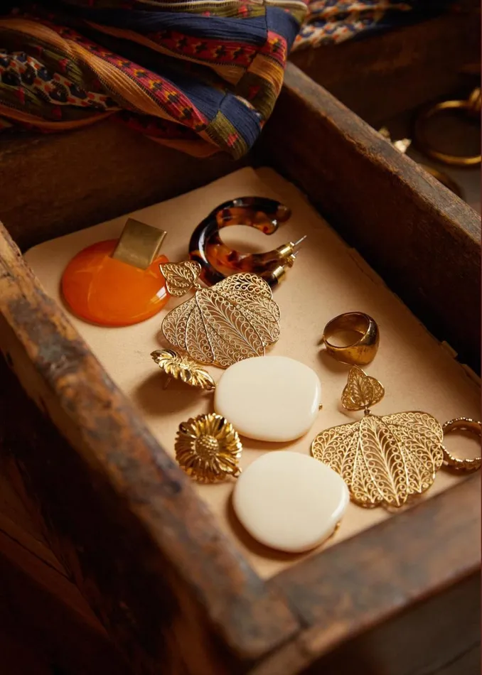 Womens Carmen Earrings Golden Szane Earrings