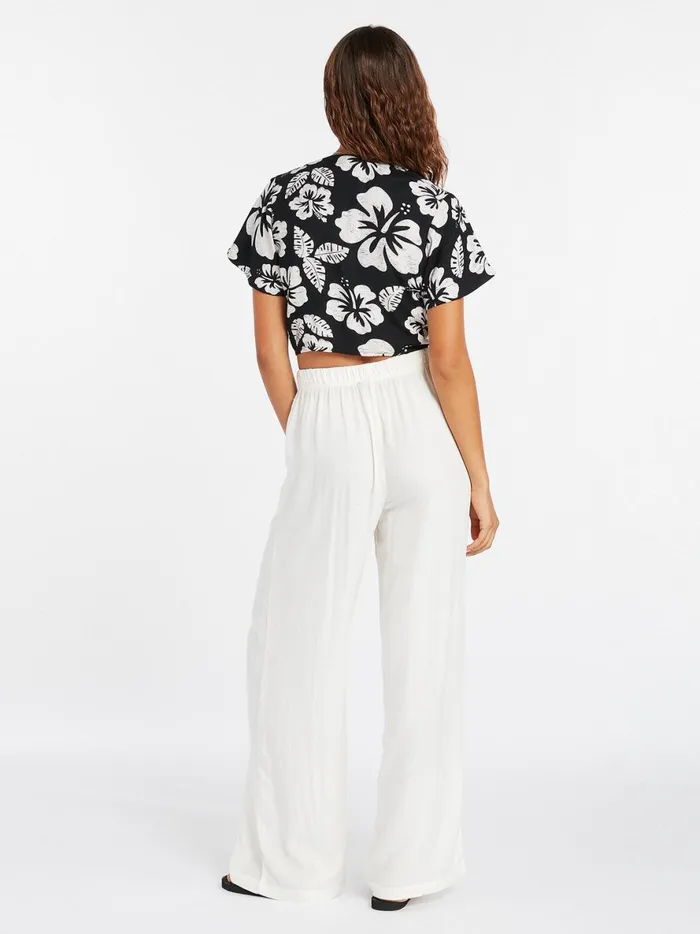 Womens Coco Ho Pant 8211 Star White Volcom Pants