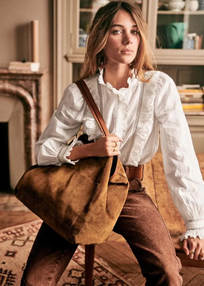 Womens Gabin Bag Taupe Szane Handbags