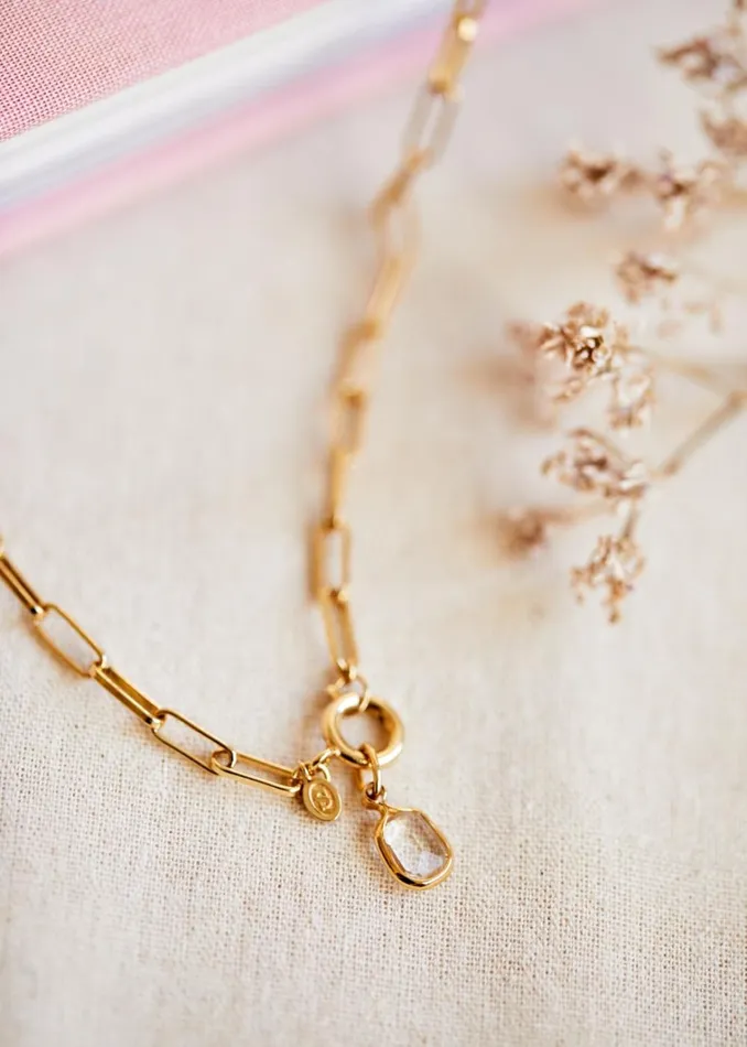 Womens Irma Link Chain Golden Szane Necklaces