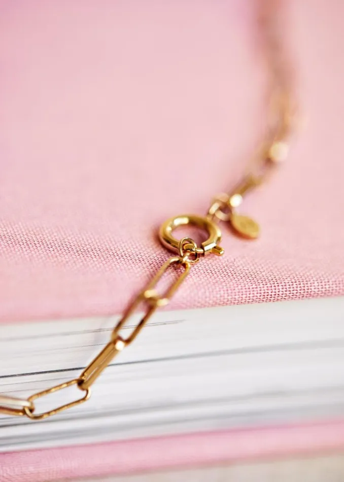 Womens Irma Link Chain Golden Szane Necklaces