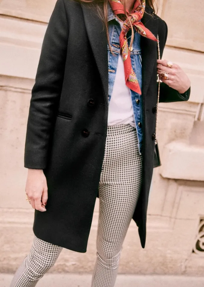 Womens Johnson Coat Black Szane Jackets and Coats