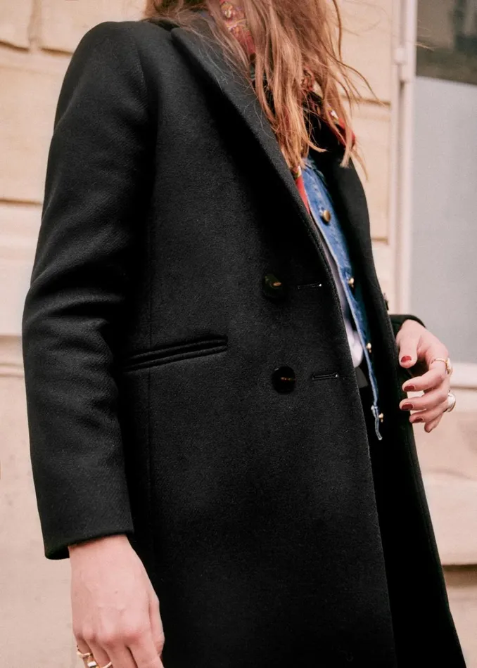 Womens Johnson Coat Black Szane Jackets and Coats
