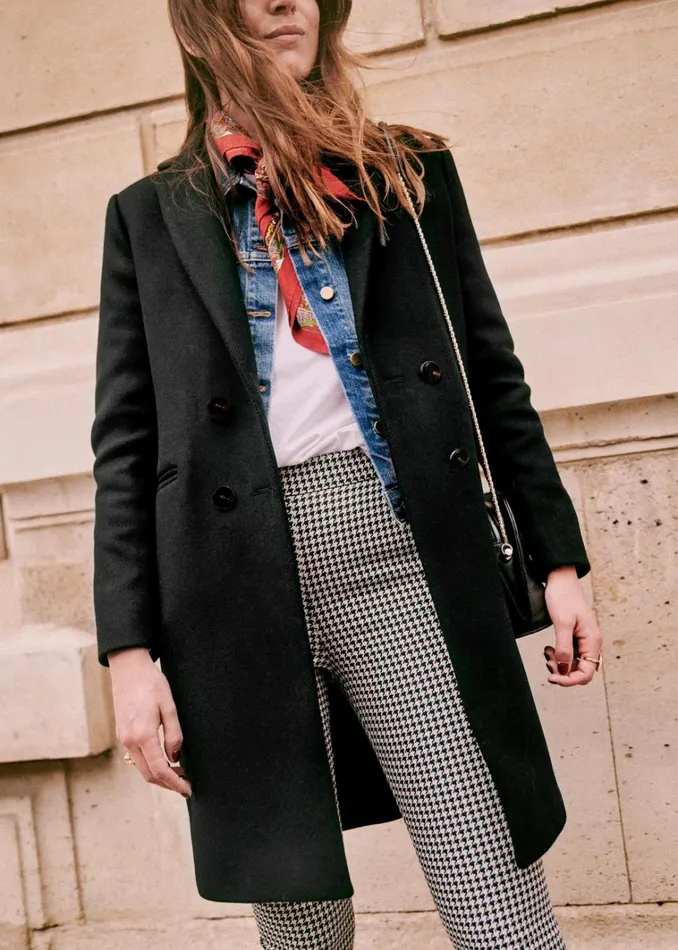 Womens Johnson Coat Black Szane Jackets and Coats