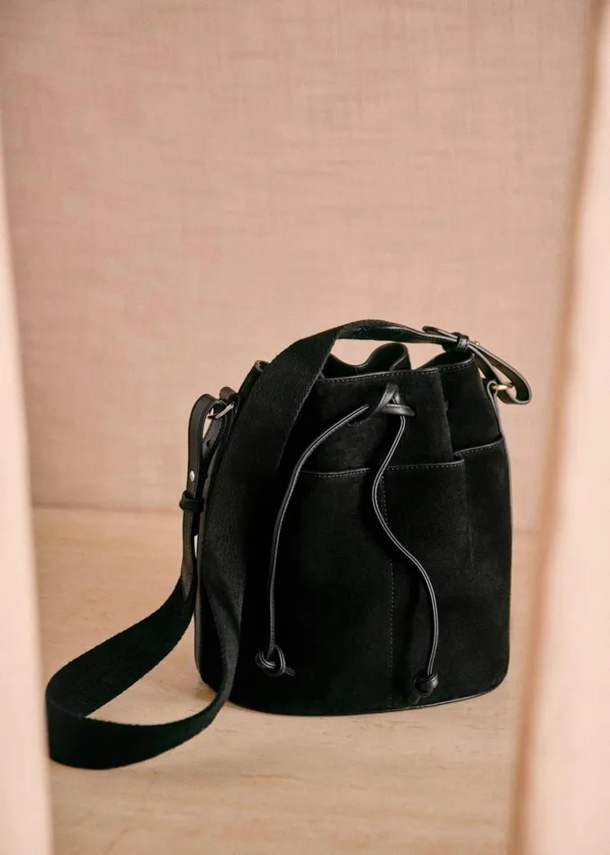 Womens Libert Bucket Bag Black Szane Handbags