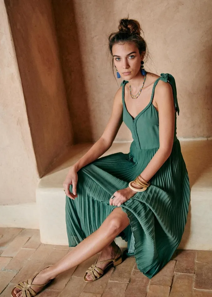 Womens Nella Dress Sage Szane Dresses