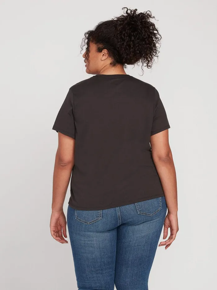 Womens One Of Each Plus Size Tee 8211 Black Volcom Tops